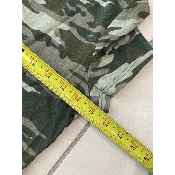 Common Stitch Women’s Green Camouflage Short Sleeve T-Shirt Juniors Size: S - Picture 5 of 7